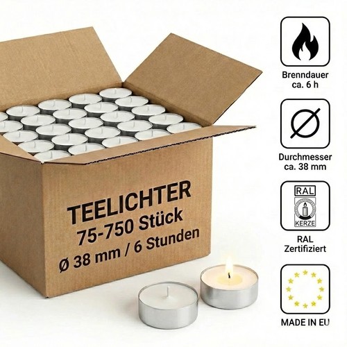 Teelichter stunden - teelichter, |