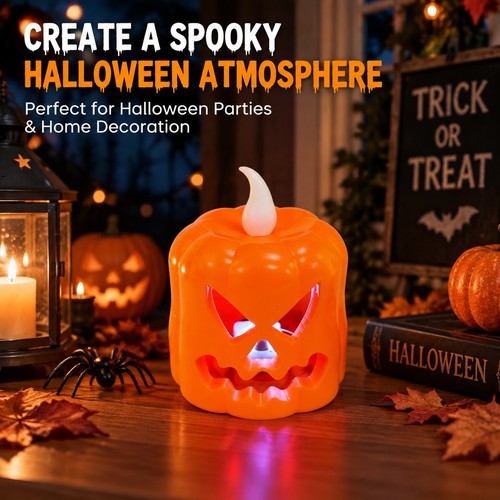 5er pack halloween kürbis - kürbis, led