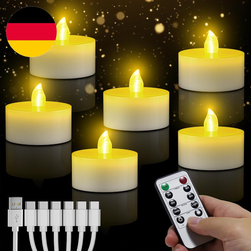 Daphomeu led teelichter - led,