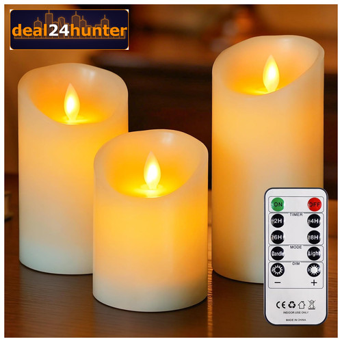 Led kerzen flammlose - flammlose, säulen