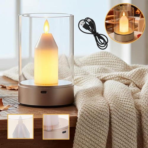 Kerze tischlampe kabellos - tischlampe,