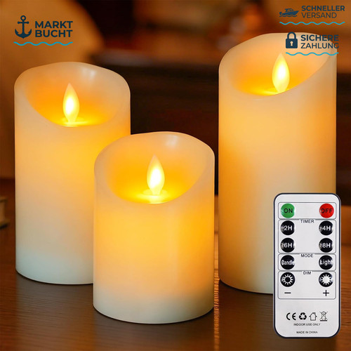 Led kerzen flammlose mit - led,