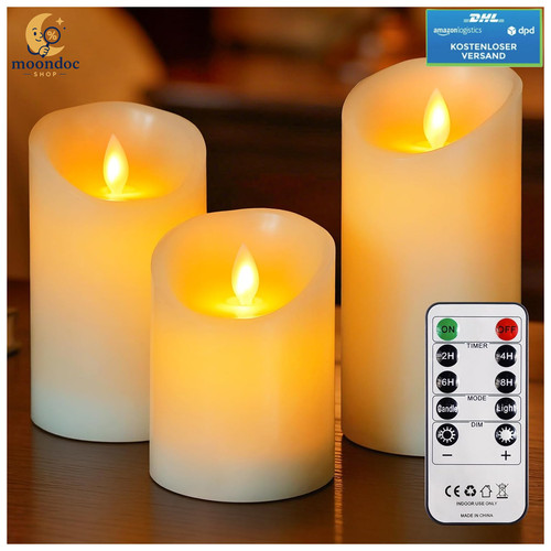 Led kerzen flammlose mit - led,