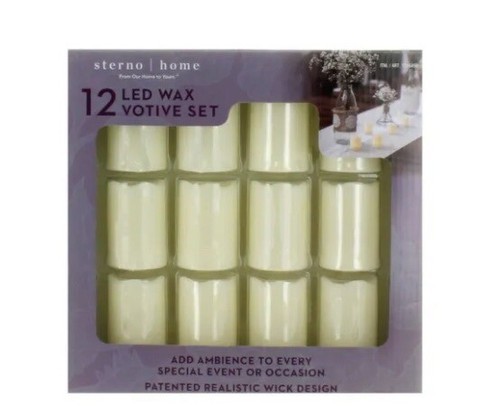 Kerze led wachs - wachs, windlicht