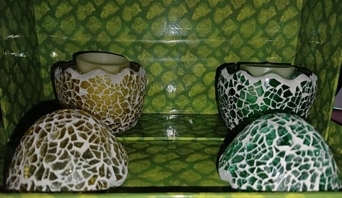 Mosaik eier mit flammlose - eier,