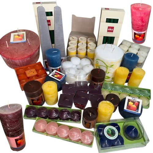 Buntkerzen stumpenkerzen - buntkerzen,