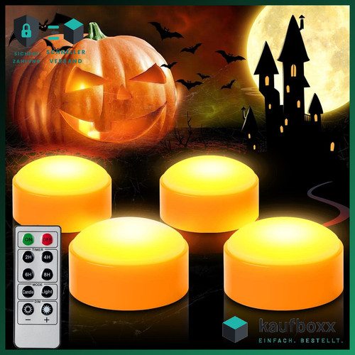 Halloween kürbis led lichter - halloween,