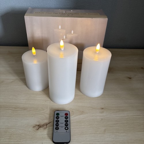 Flammenlose kerzen flackernde - kerzen,
