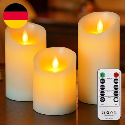 Flammlose säulen led - flammlose,