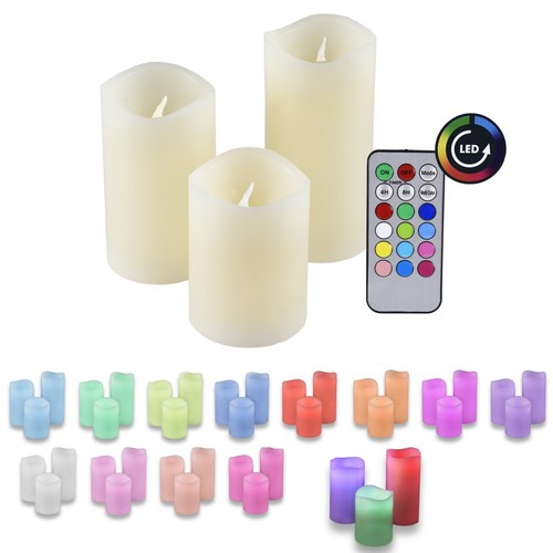 Led kerzen mit fernbedienung - mit,