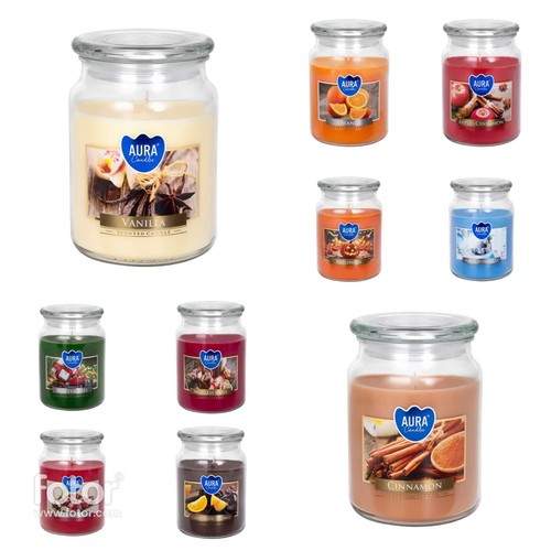 Große duftkerze glas mit - duftkerze,