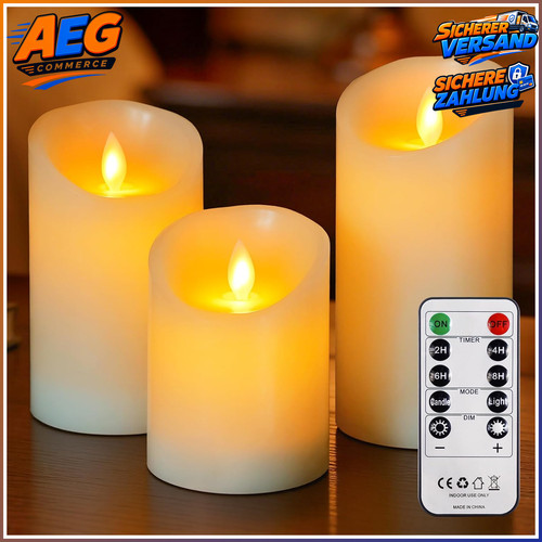 Led kerzen flammlose mit - kerzen,